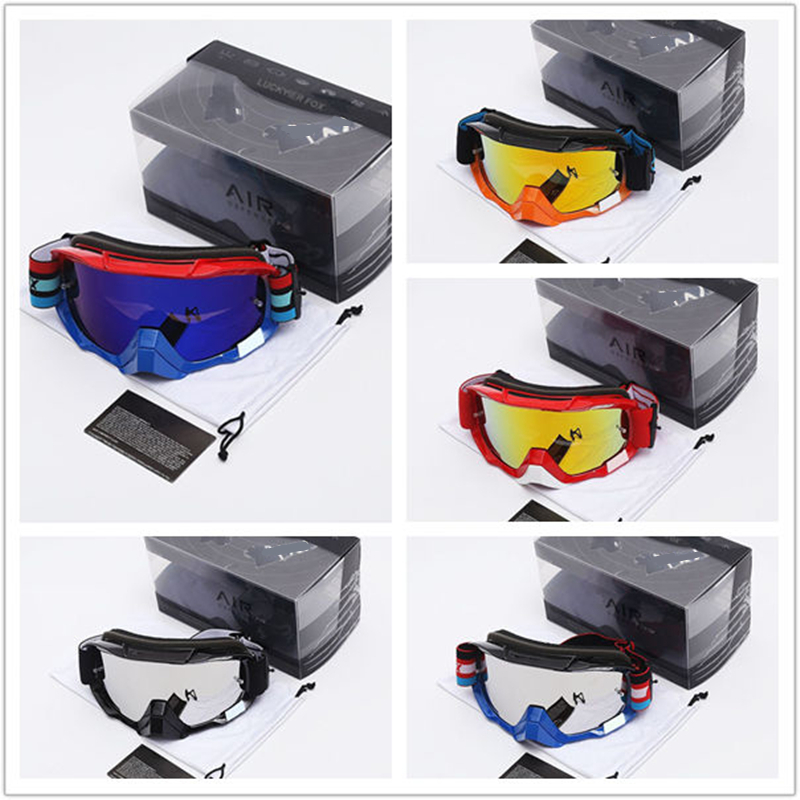 Off Road Motocross Helmet Goggles Set - Juego de Gafas de Motocross para