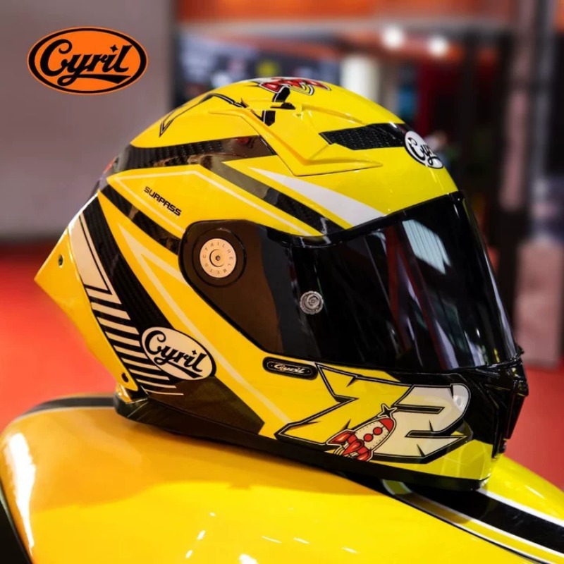 Carbon Fiber Lightweight Motorcycle Helmet - Casco de Motocicleta Integral de Fibra