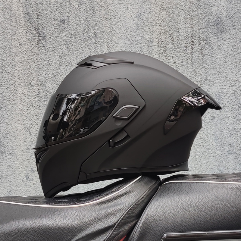 Modular Flip Up Motorcycle Helmet Dot Approved - Cascos de motocicleta ORZ con doble