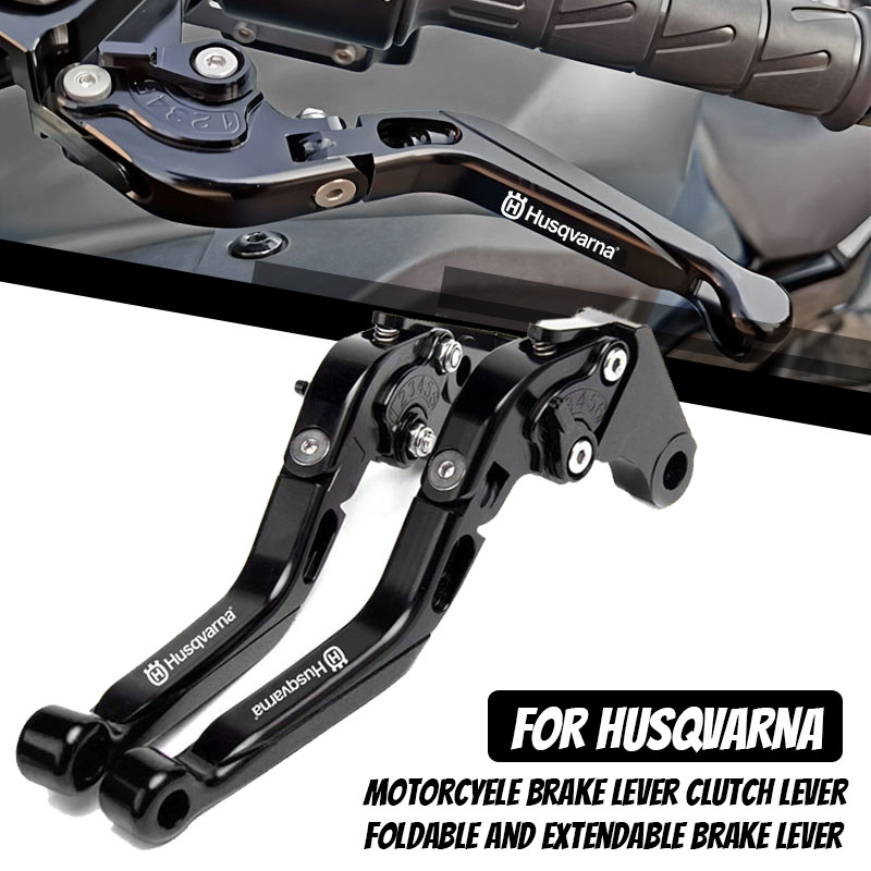 Cnc Aluminum Adjustable Brake Clutch Levers - Para Husqvarna Svartpilen 401 VITPILEN 401