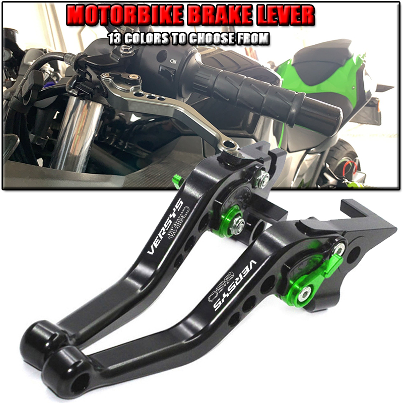 Cnc Aluminum Adjustable Brake Clutch Levers - Palanca de Freno Corta para Motocicleta