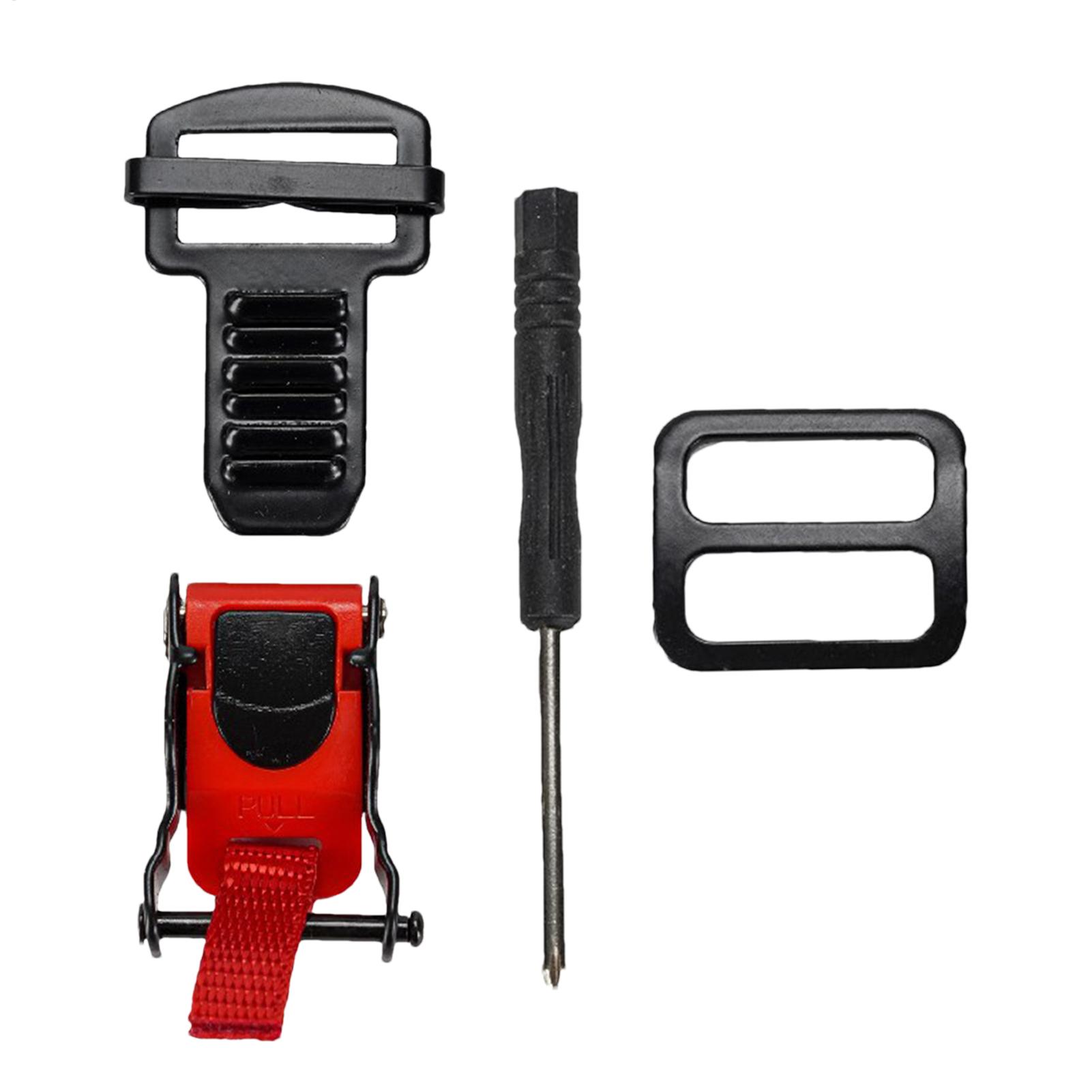 Quick Release Buckle Motorcycle Helmet - Hebillas de Liberación Rápida para Cascos