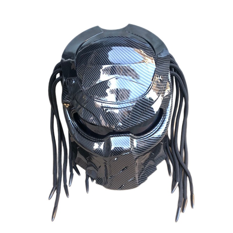 Custom Predator Motorcycle Helmet - Casco de Motocicleta Integral Airo Predator