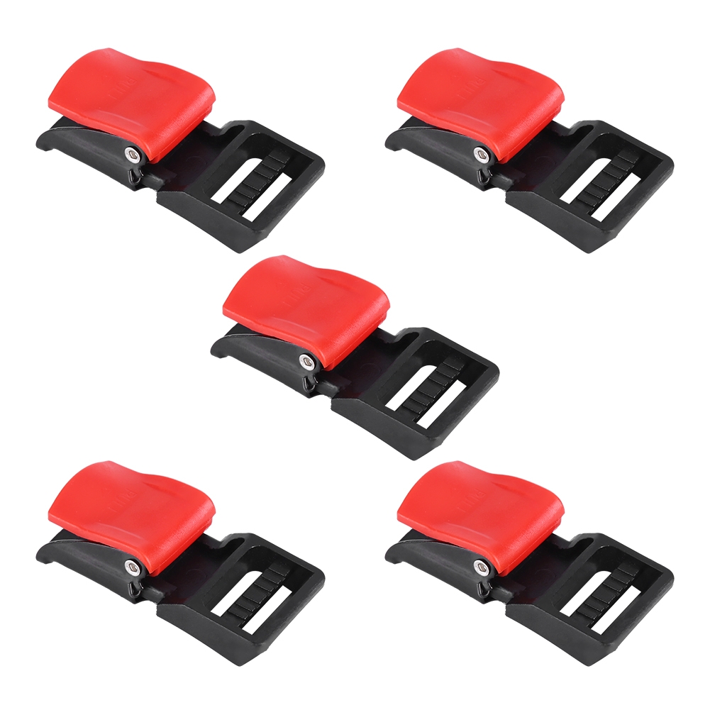 Quick Release Buckle Motorcycle Helmet - 5 piezas de hebillas de clip