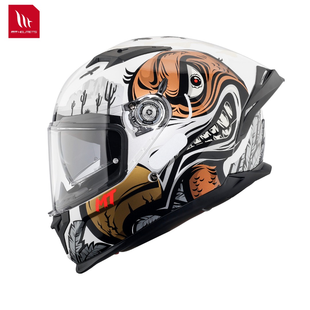 Dual Visor Motorcycle Racing Helmet - Nuevo casco de motocicleta Sharp 5