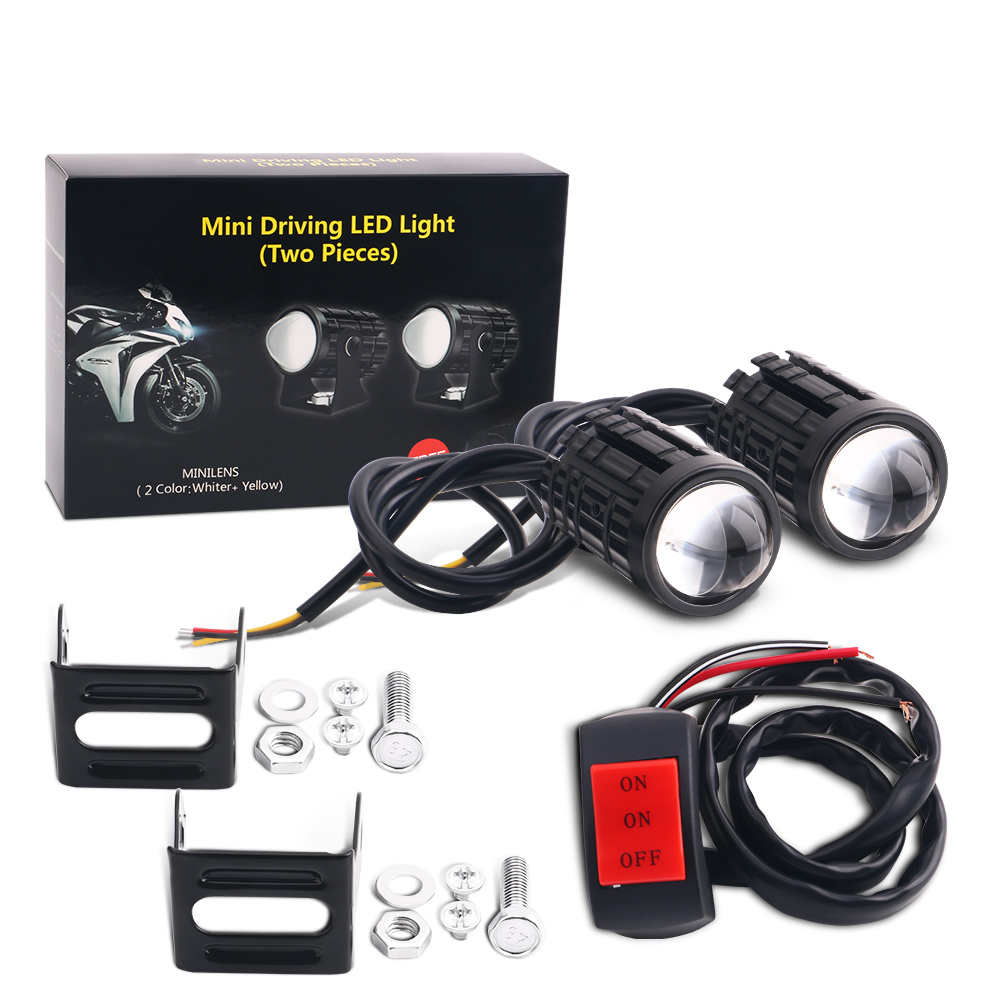 Universal Motorcycle Led Headlight Projector - Faro LED Universal para motocicleta, lente