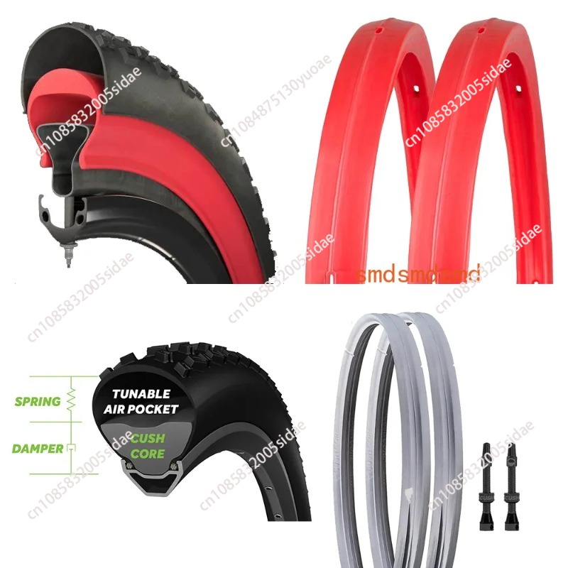 Riding Gear - Almohadilla protectora para neumáticos sin cámara,