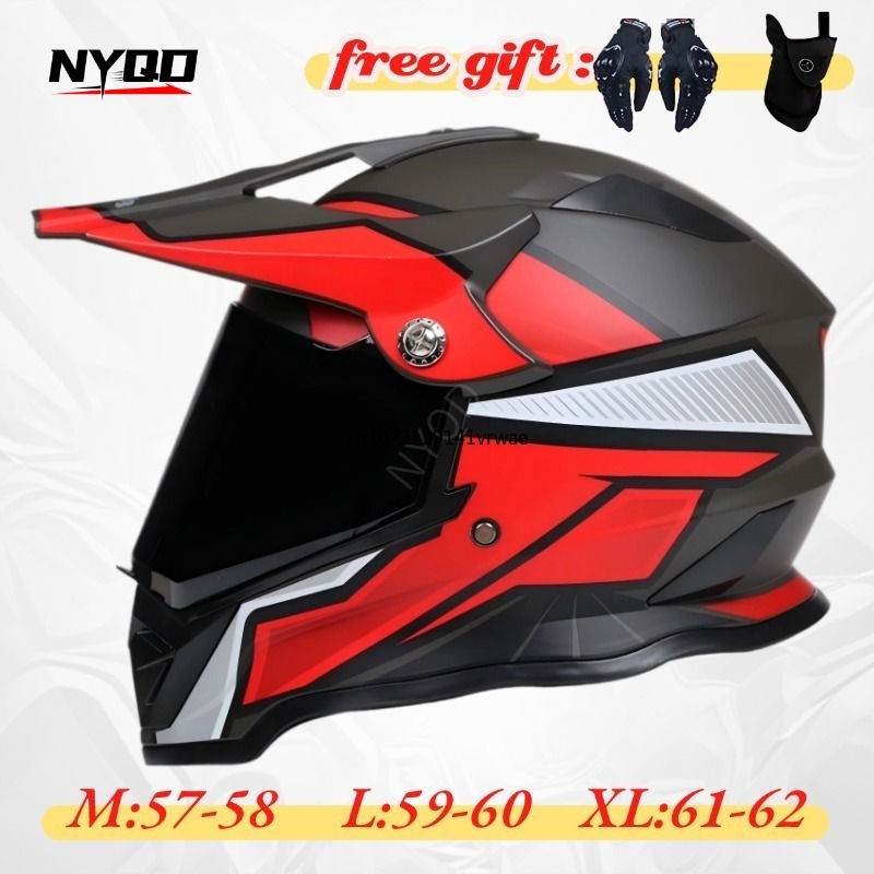 Modular Flip Up Motorcycle Helmet Dot Approved - Casco de motocicleta con doble visera,
