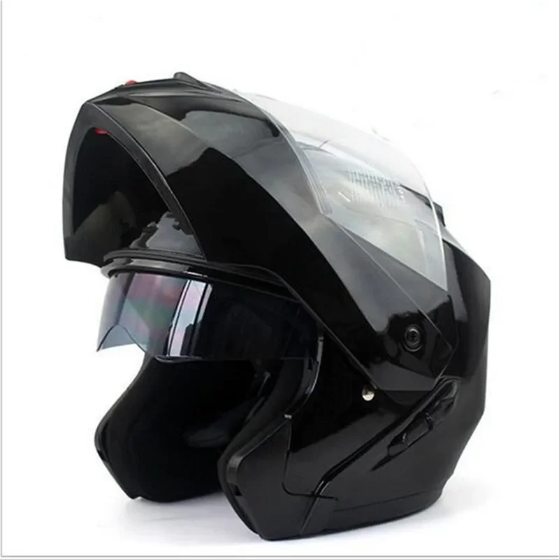 Dual Visor Motorcycle Racing Helmet - El último casco de motocicleta Modular
